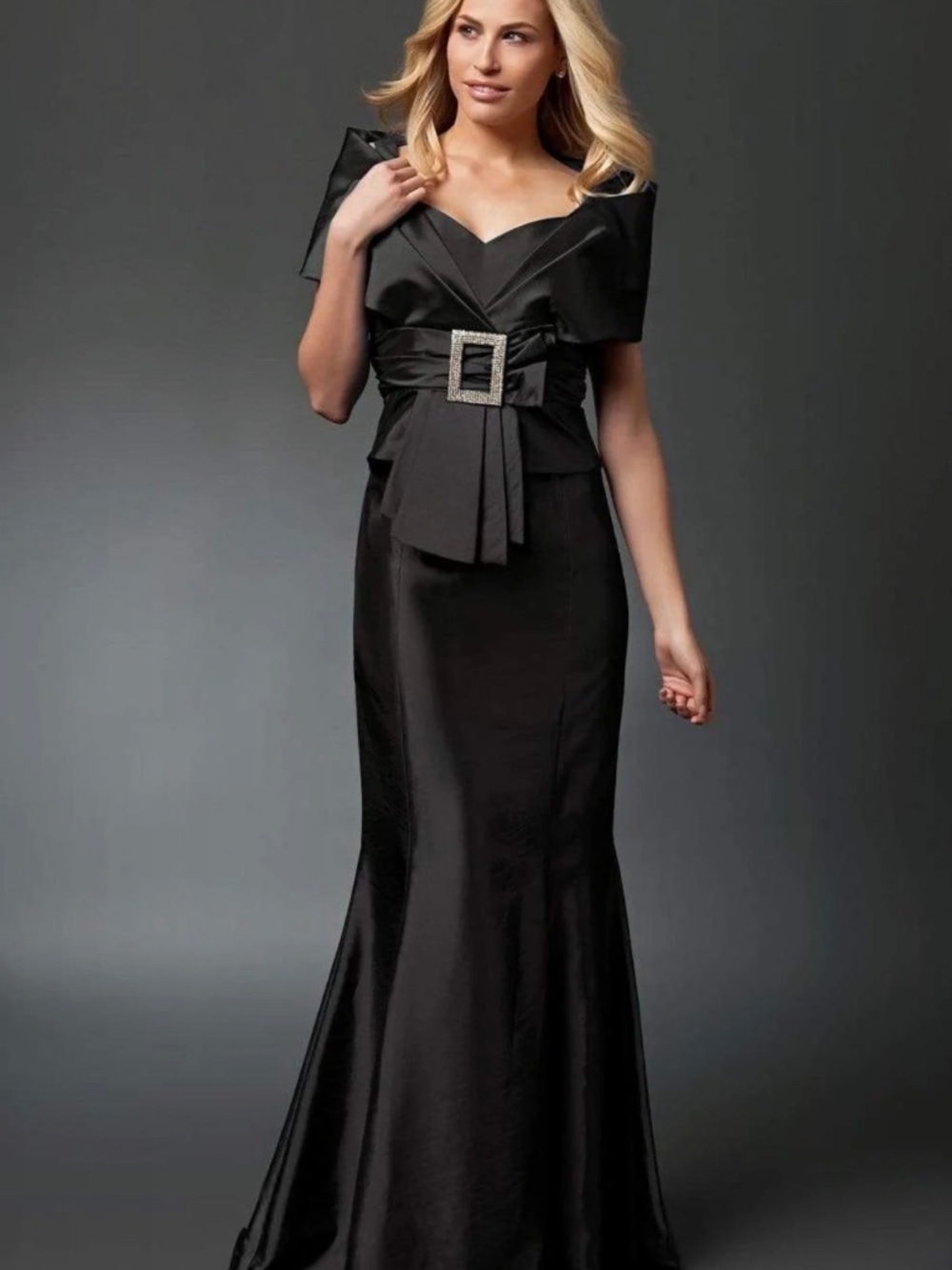 DAYMOR COUTURE Taffeta Jacket with Trumpet Skirt size 18